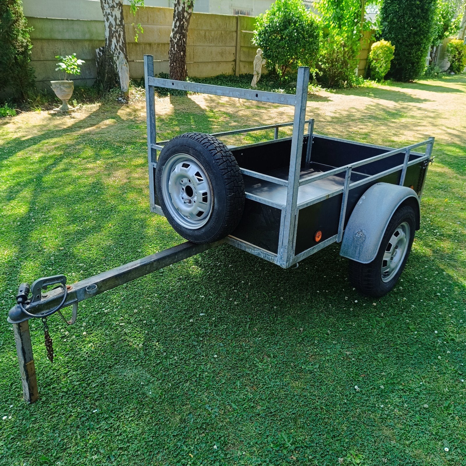 Aanhangwagen 750 kg, Ophalen