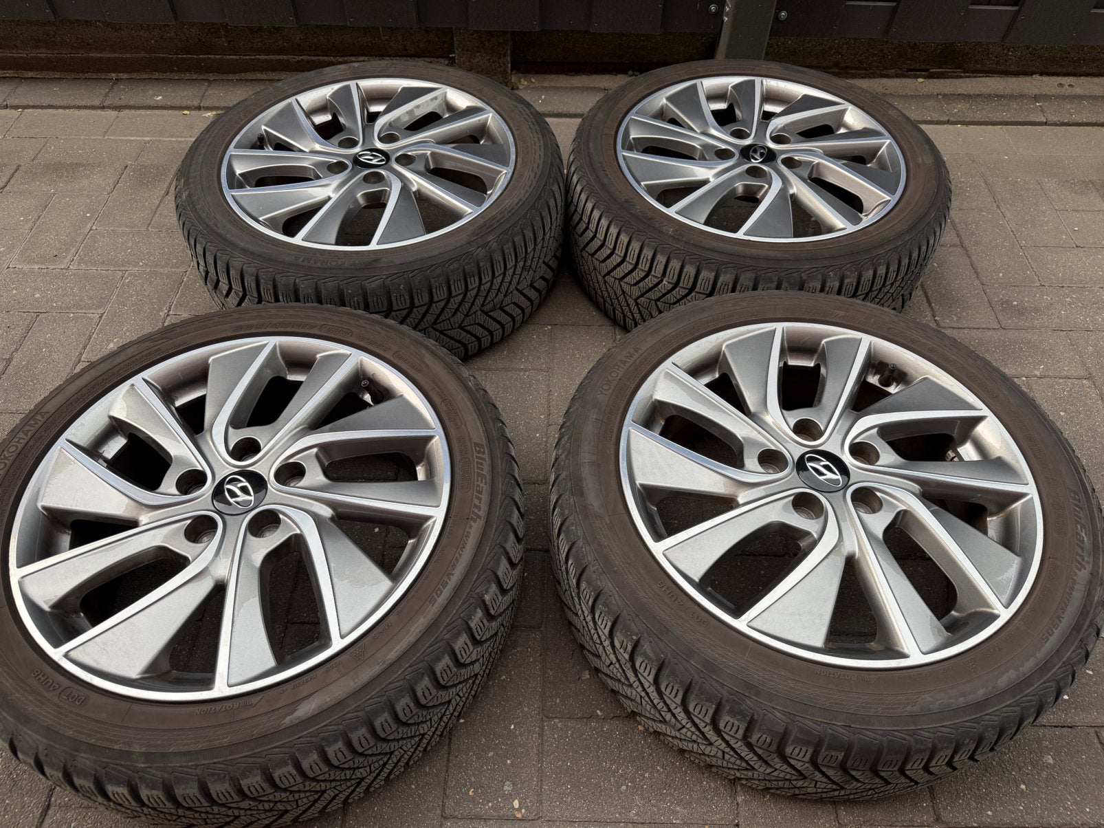 Hyundai i30 velgen met banden, Auto-onderdelen, Banden en Velgen, Ophalen, Winterbanden, Band(en)