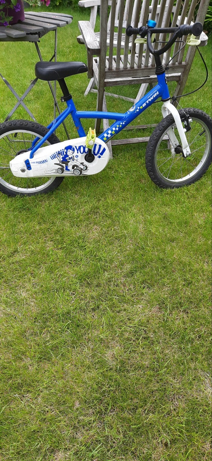 Kinderfiets, Ophalen