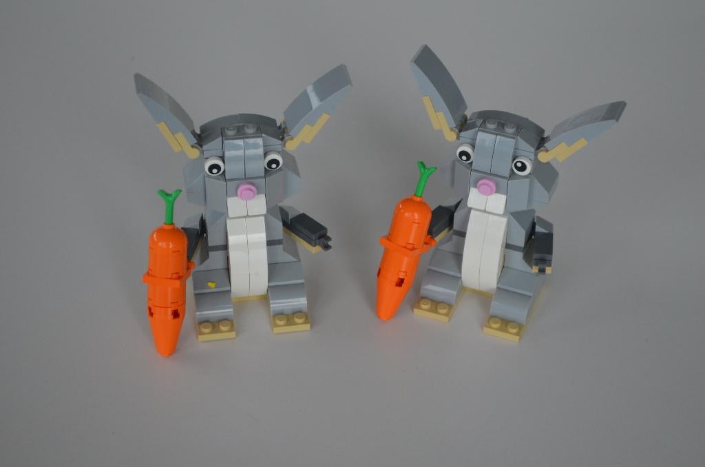 Lego: nr. 40086 Easter Bunny. 2x., Kinderen en Baby's, Speelgoed | Duplo en Lego, Ophalen of Verzenden, Zo goed als nieuw, Complete set