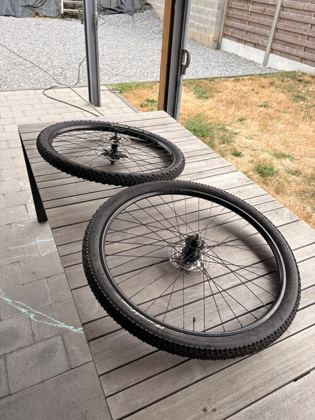 set mtb banden 29 inch ( trek marlin 7 ), Ophalen, Gebruikt, Band