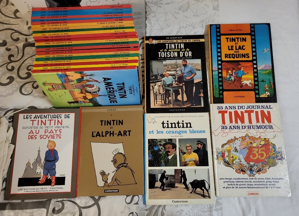 Bd tintin, Série complète ou Série, Enlèvement, Utilisé, Hergé.