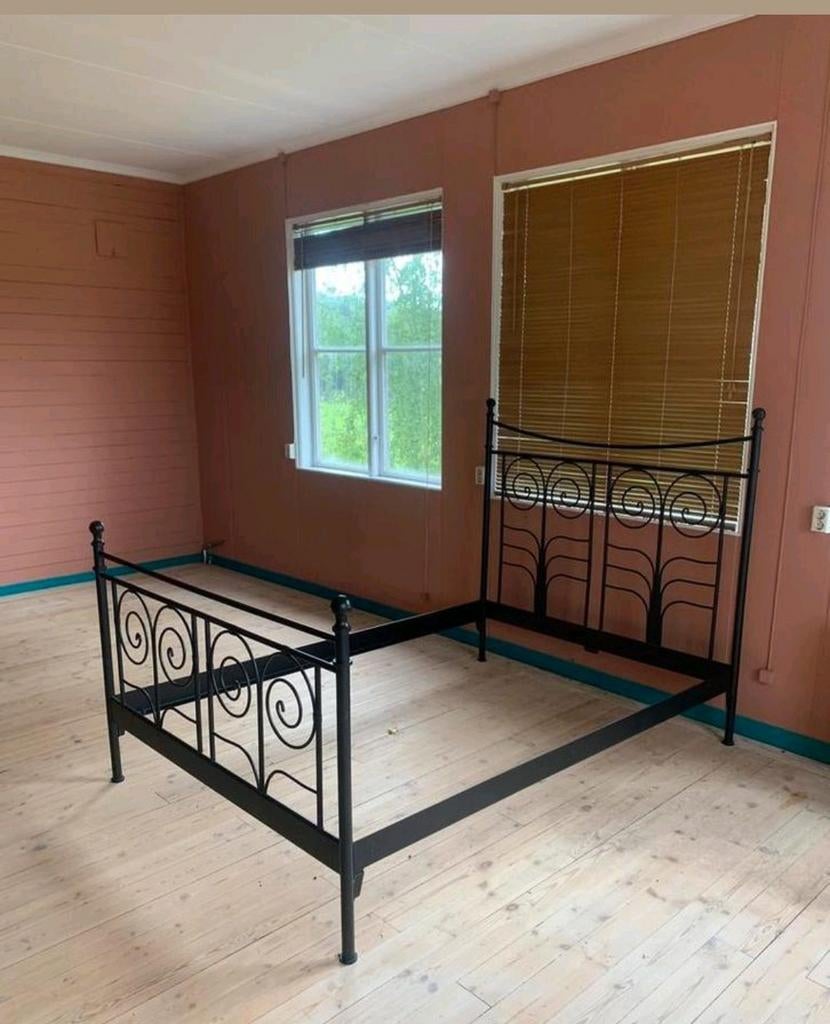 Spijlen zwart bed 2 personen, Ophalen