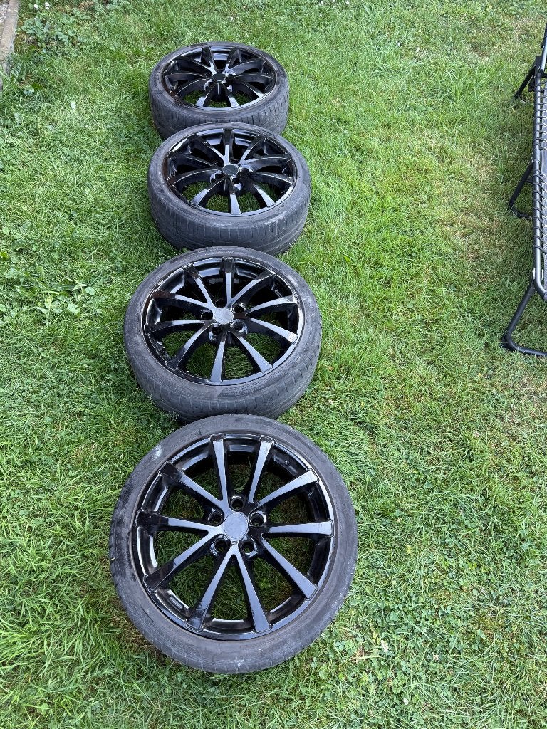 4 jantes en aluminium 18 pouces, Enlèvement, 18 pouces, Jante(s)