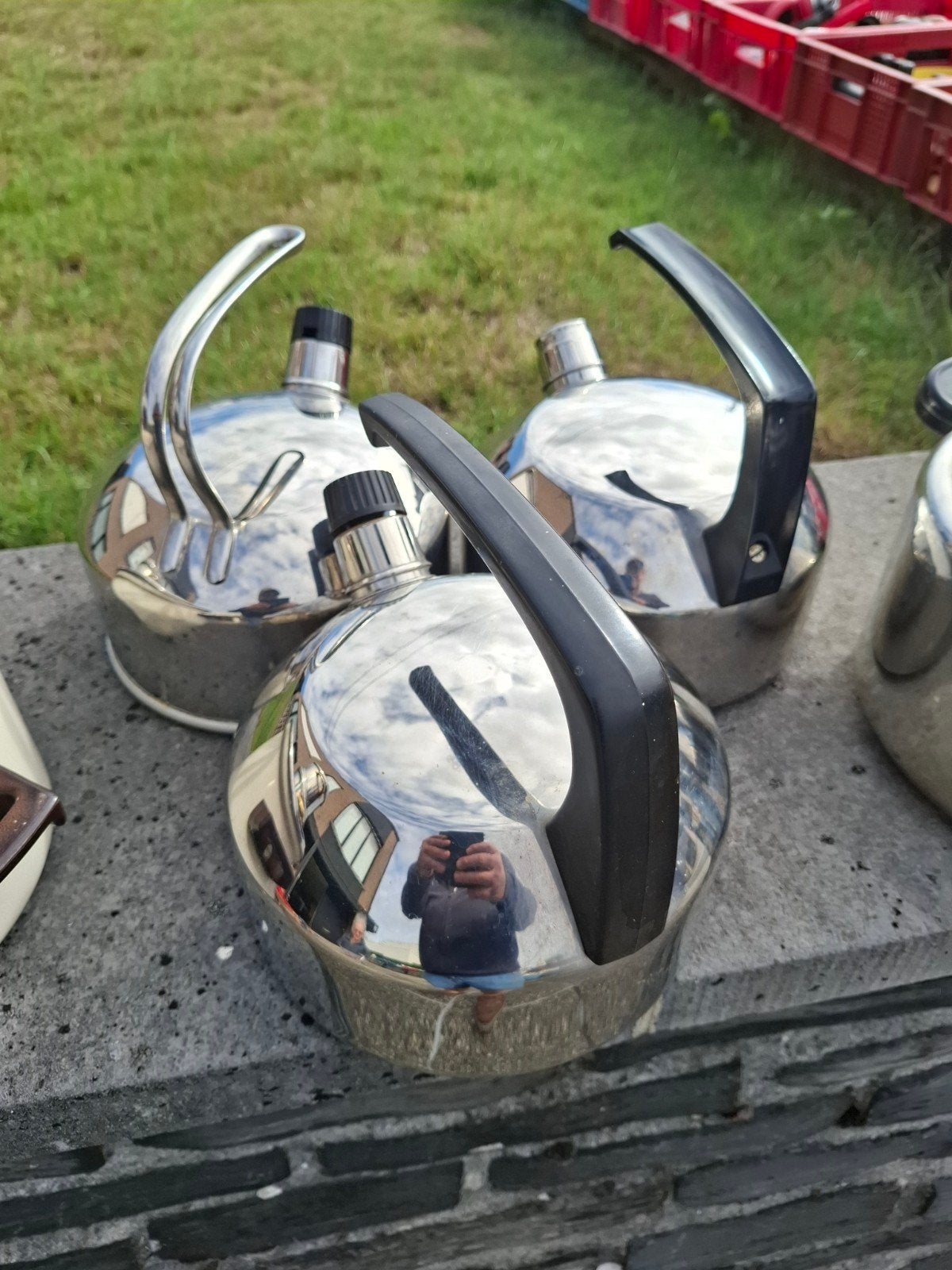 3 waterketels, Ophalen of Verzenden, Gebruikt
