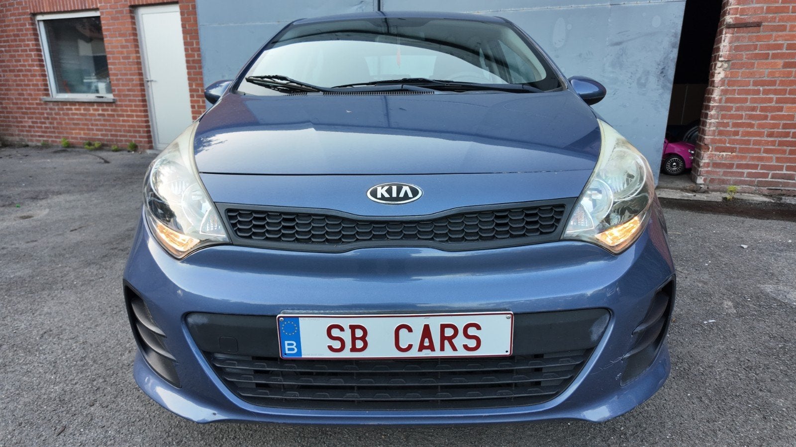 Kia Rio 1.2 Benzine – Slechts 65.000 km – AIRCO, Auto's, Voorwielaandrijving, Stof, 4 cilinders, Blauw