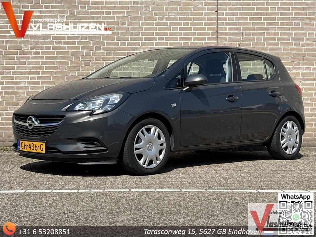 Opel Corsa 1.0 Turbo Edition | Airco | PDC |, Zwart, Start-stop-systeem, Bedrijf, Handgeschakeld