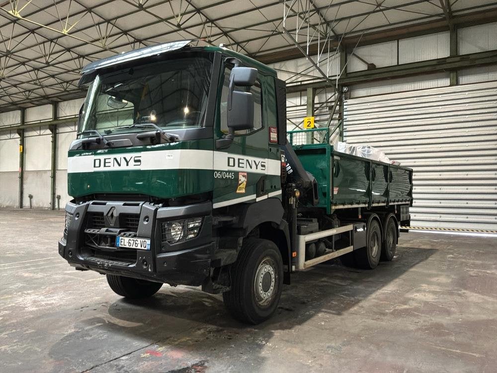 2017 Renault vrachtwagen met laadkraan, Auto's, Overige kleuren, Renault, Overige brandstoffen, Bedrijf