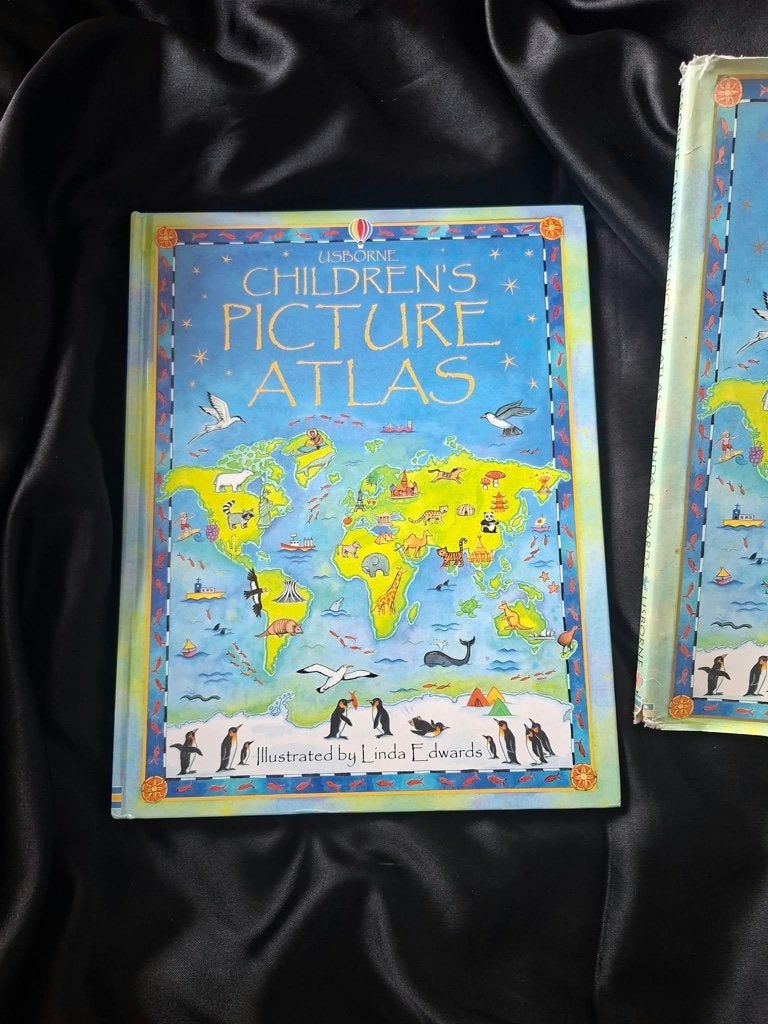 Atlas de photos pour enfants d'Usborne, Livres, Enlèvement ou Envoi, Ruth brocklehust, Utilisé, Non-fiction
