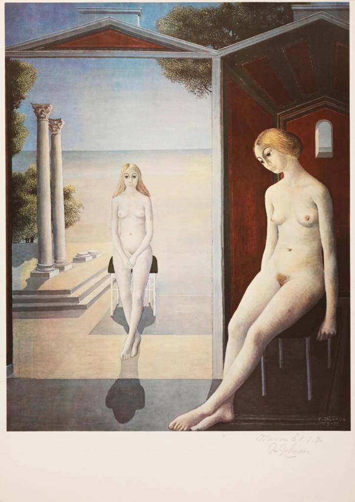 Paul Delvaux, Ophalen