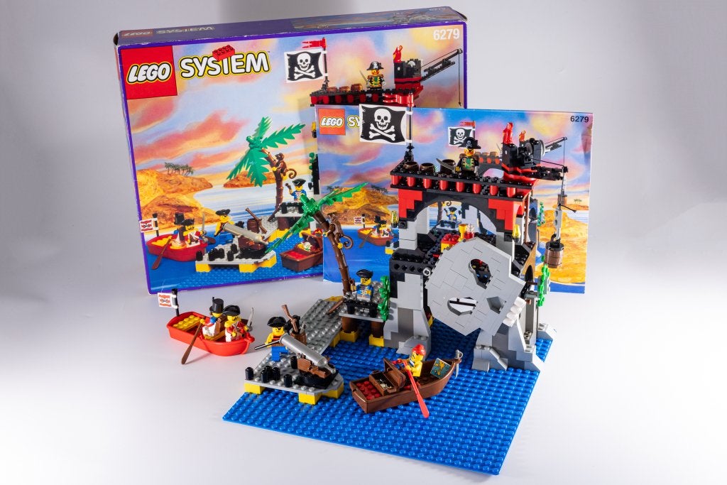 LEGO 6279 Skull Island Pirates, complet à 100 %, Enlèvement ou Envoi, Lego, Ensemble complet, Pirates