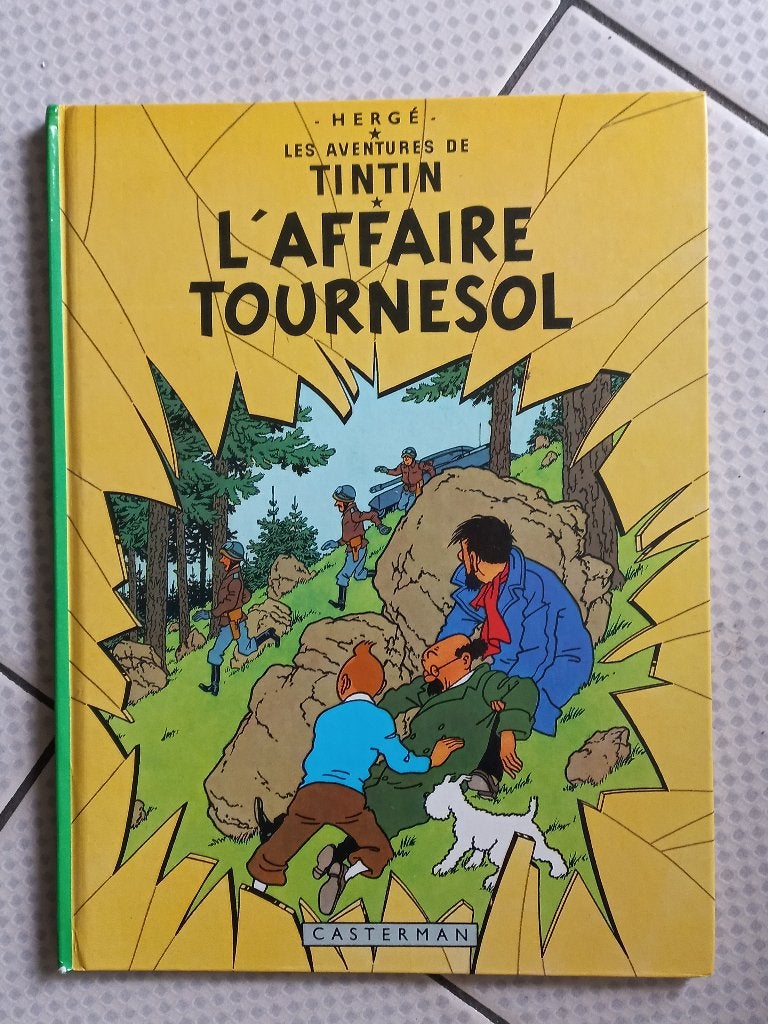 Hergé : Tintin – L'affaire Tournesol, Eén stripboek, Ophalen of Verzenden, Zo goed als nieuw, Hergé