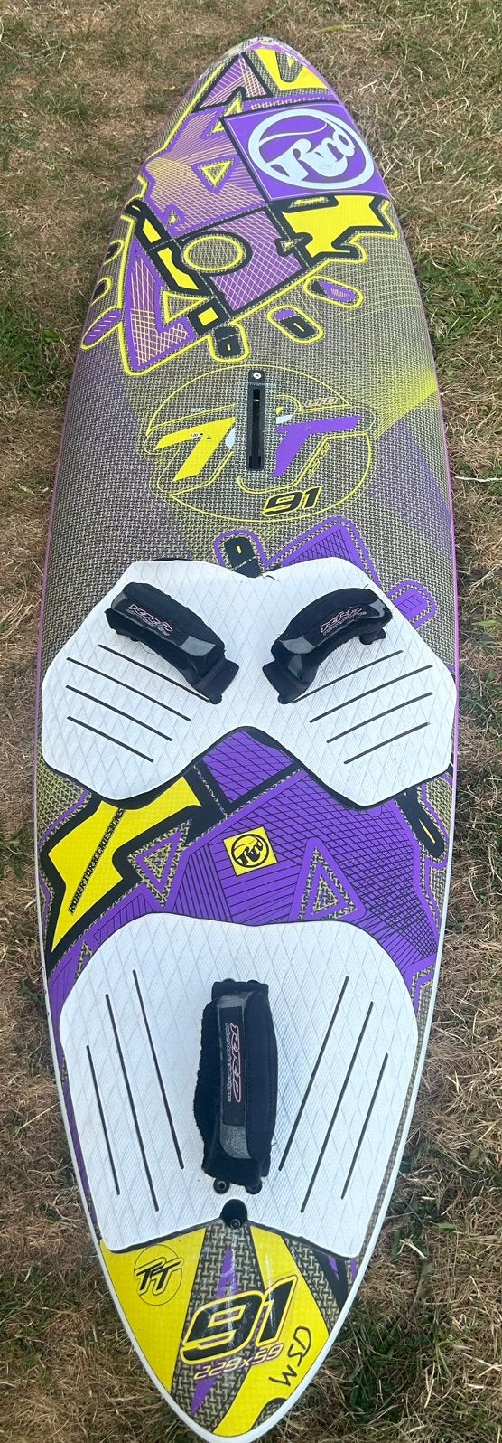 RRD Freestyle 91l + 200 pro flex fin, Sports nautiques & Bateaux, Planche à voile, Planche, RRD, Moins de 250 cm, Enlèvement