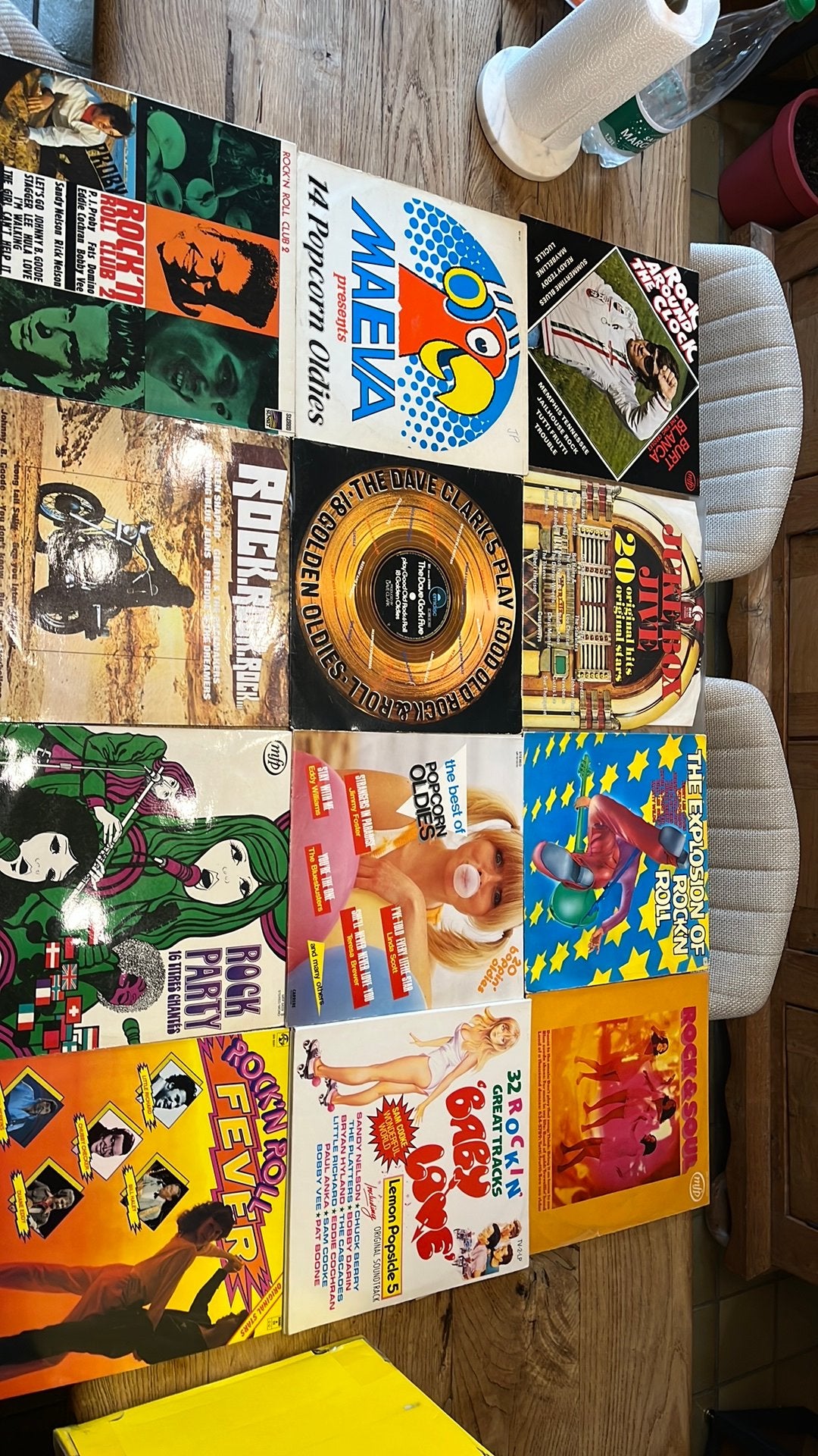 Vinyl verzameling Rock n roll 12 albums, Ophalen of Verzenden, Gebruikt, 12 inch