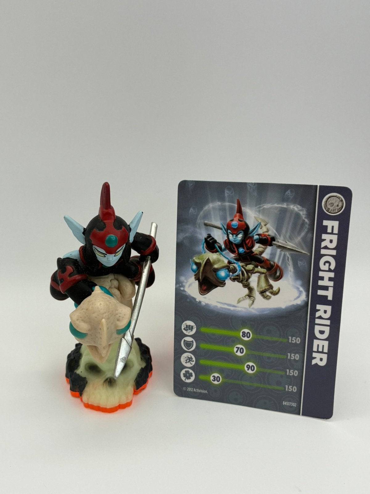 Skylanders Giants Fright Rider met kaartje, Games en Spelcomputers, Verzenden, Zo goed als nieuw