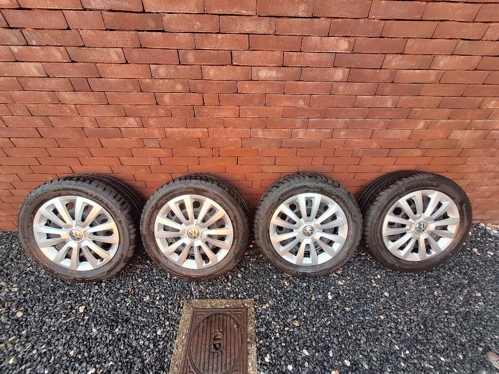 Zomerbanden Dunlop op velg, Ophalen, Gebruikt, 16 inch, Banden en Velgen