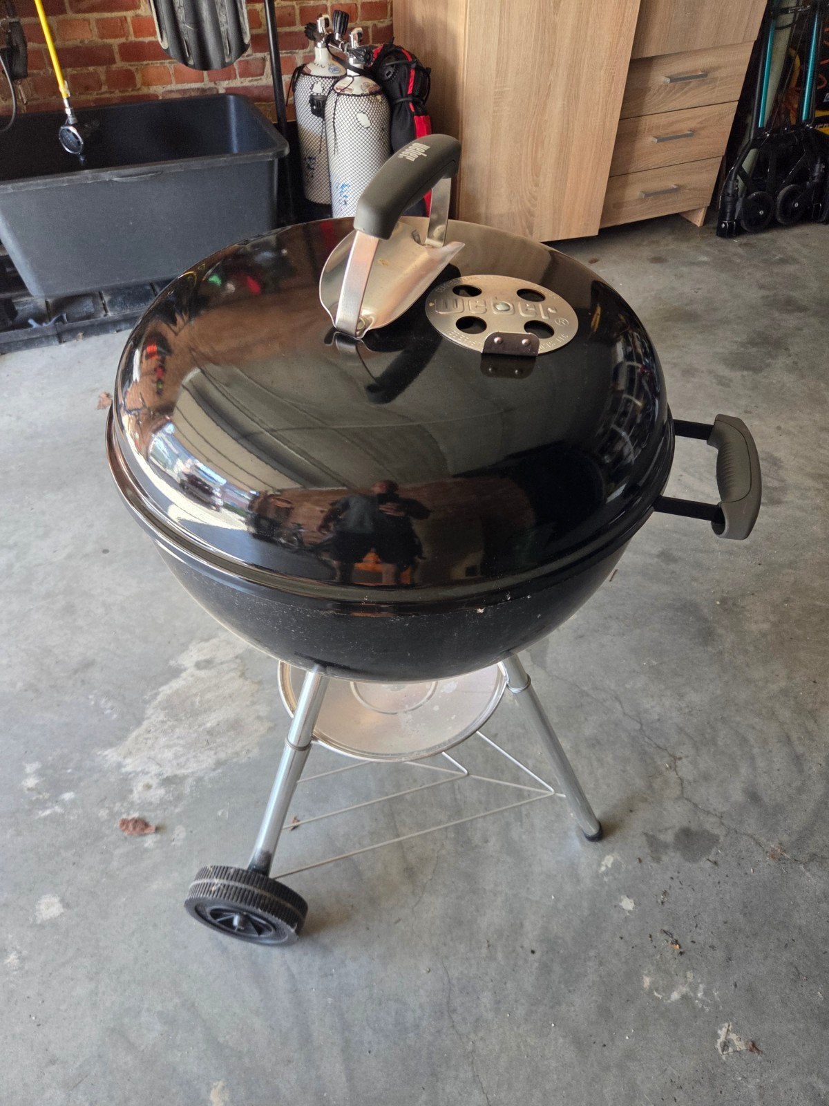 BBQ Weber, Tuin en Terras, Ophalen, Zo goed als nieuw, Weber