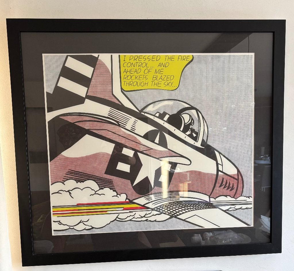 Pop art prints, Ophalen, Ingelijst, Print, Stripfiguren/cartoons