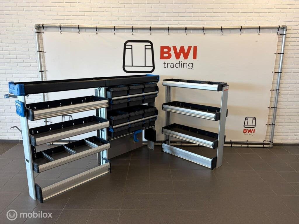 Sortimo set bedrijfswageninrichting L+R complete inrichting, Auto diversen, Overige Auto diversen, Ophalen of Verzenden