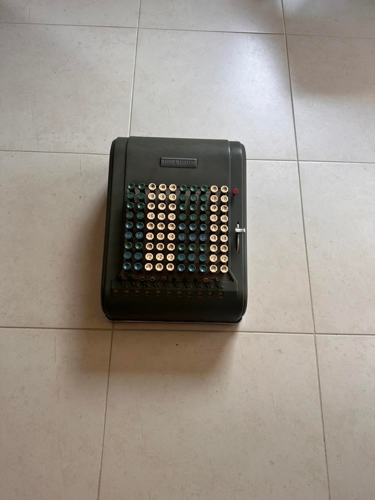 Comptometer jaren ‘50 (Chicago) Felt & Tarrant, Ophalen