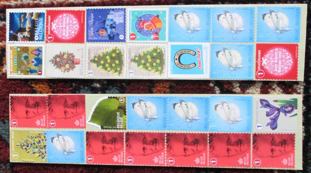 28 postzegels nog zelfklevend nummer 1, Postzegels en Munten, Frankeerzegel, Ophalen of Verzenden, Zonder stempel, Postfris