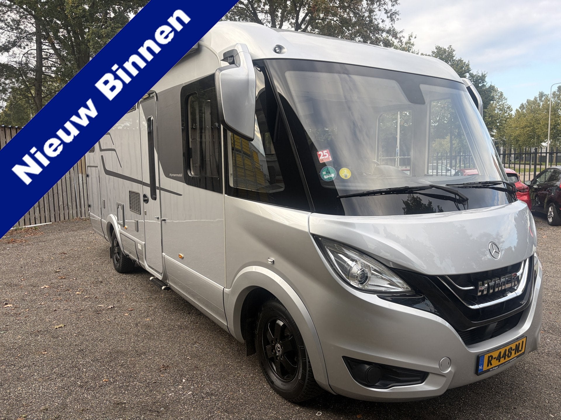 Hymer B 780 MLi Luchtvering Levelsysteem Lithium Trekhaak AL, Caravanes & Camping, Jusqu'à 4, Diesel, Automatique, Hymer