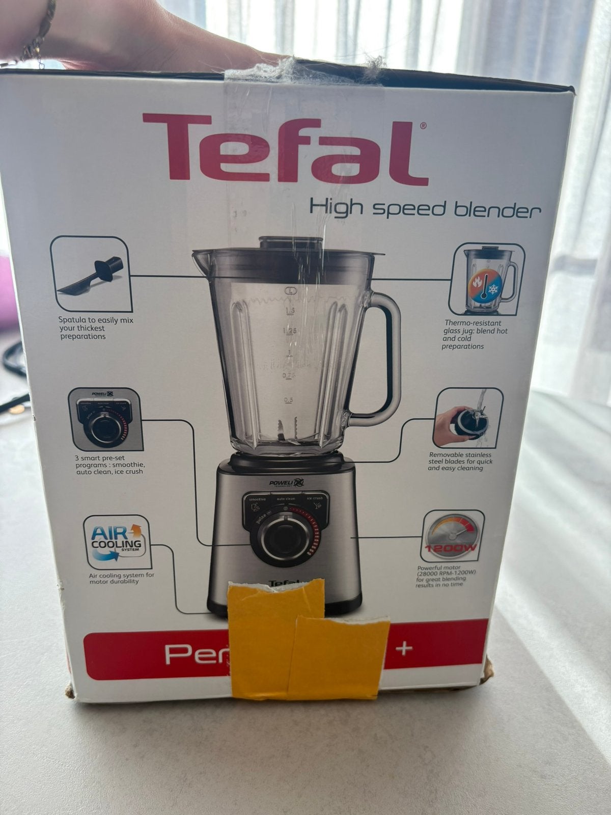 Tefal high speed blender, Ophalen, Zo goed als nieuw, Blender