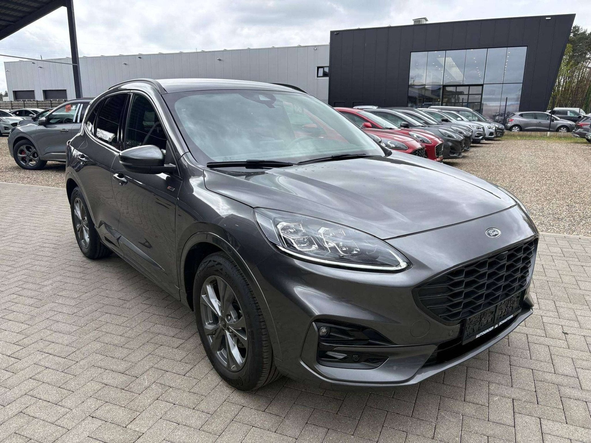 Ford Kuga EcoBoost ST-Line X (année de construction 2023), Argent ou Gris, Achat, Boîte manuelle, Noir