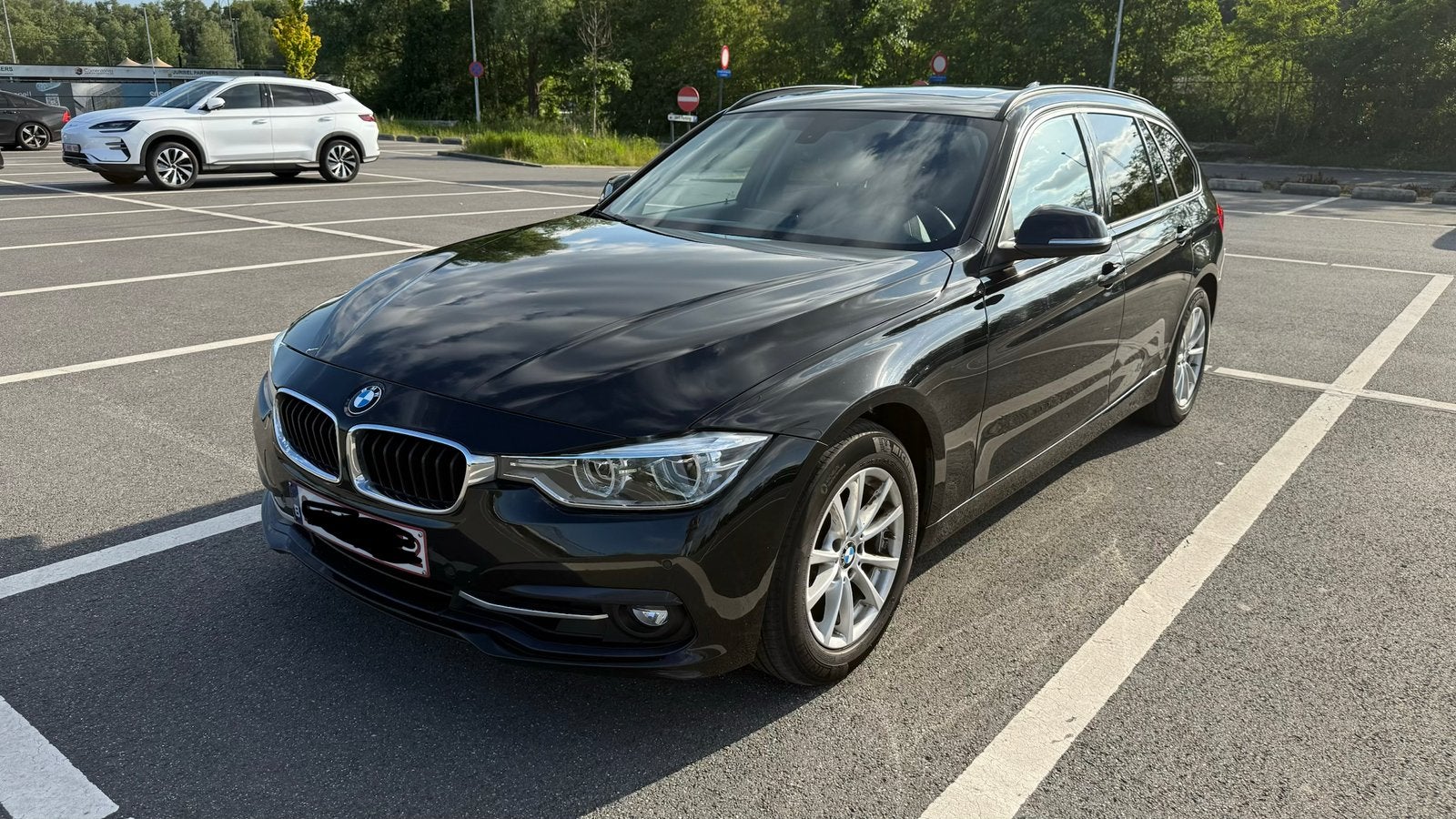 BMW 320i touring sportline, Autos, BMW, Achat, Euro 6, Cruise Control, Noir