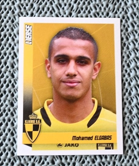 Panini Football 2011 Lierse SK / Mohamed El Gabas, Verzenden, Nieuw, Poster, Plaatje of Sticker