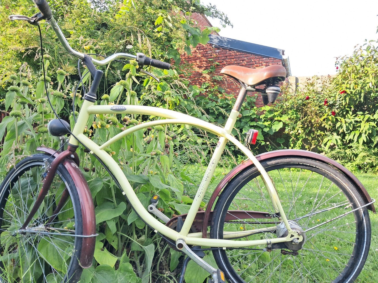 Herenfiets - cruiser, Ophalen