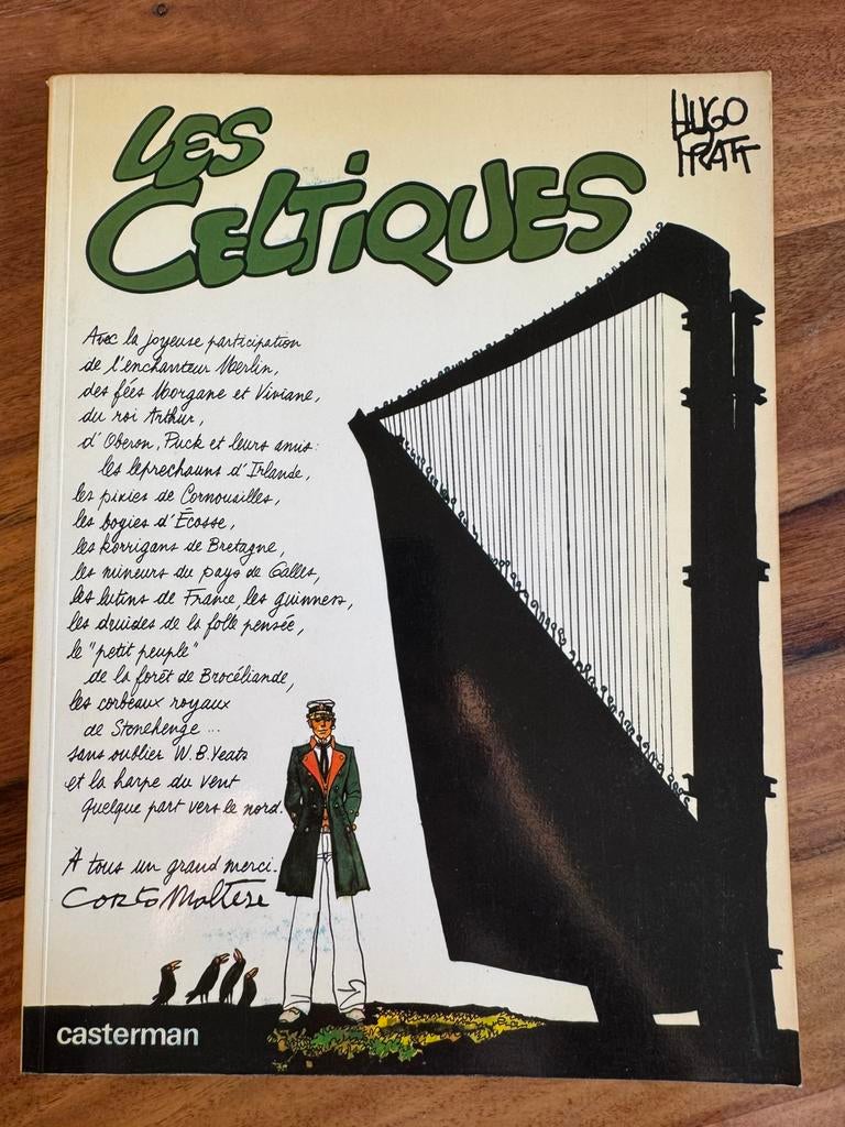 Hugo Pratt / Corto Maltese / Les Celtiques, Livres, Enlèvement ou Envoi, Comme neuf