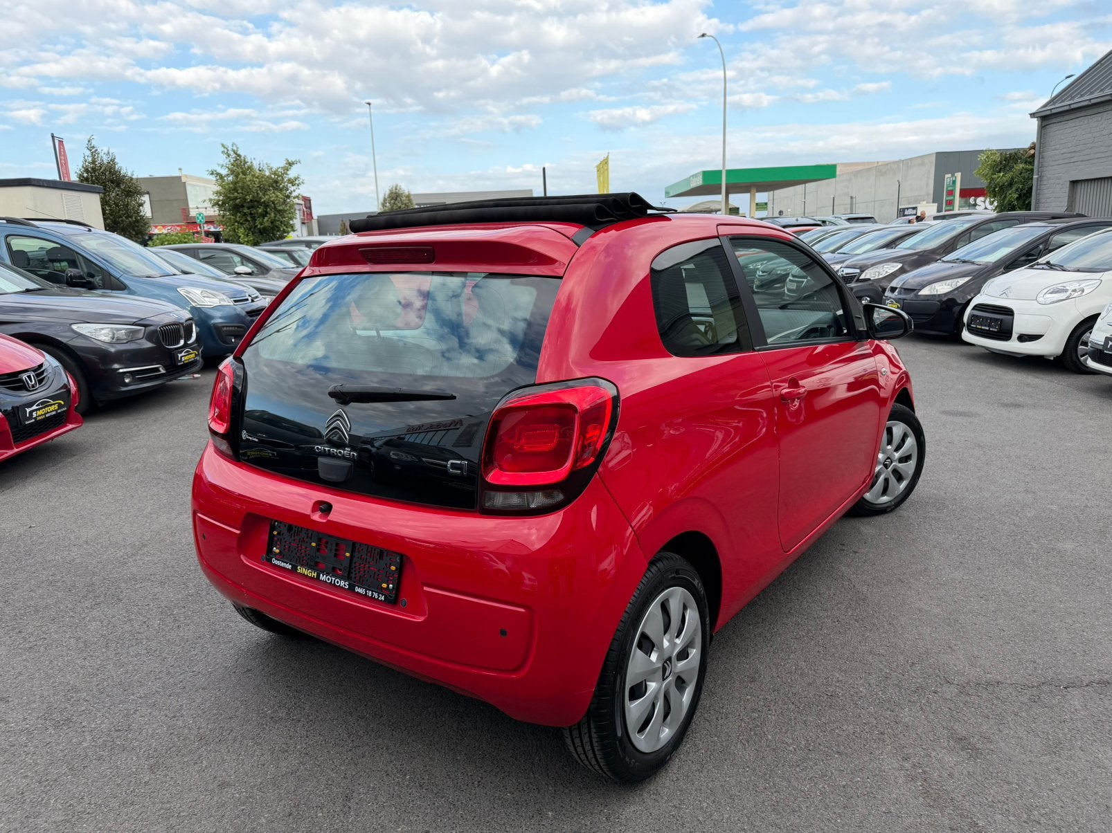Citroën C1 1.0i | Cabrio | Cruise | 1 eigenaar | GARANTIE |, Auto's, 4 zetels, Euro 6, Parkeersensor, C1