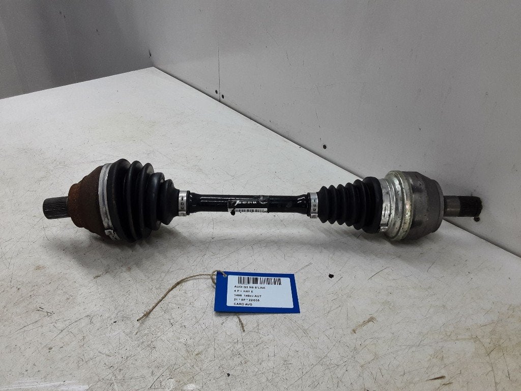 CARDAN AVANT GAUCHE (TRANSMISSION) Audi Q3 Sportback (F3N), Utilisé, Audi