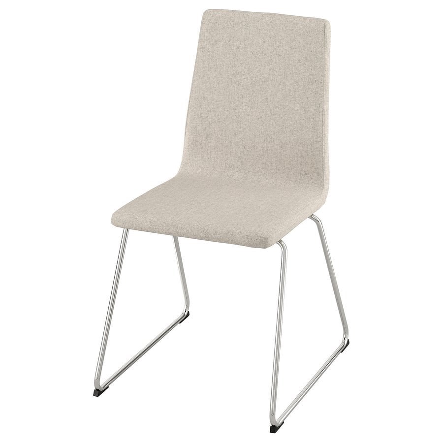 4 chaises IKEA LILLÅNÄS – DOIT PARTIR, Enlèvement, Utilisé, Métal, Quatre