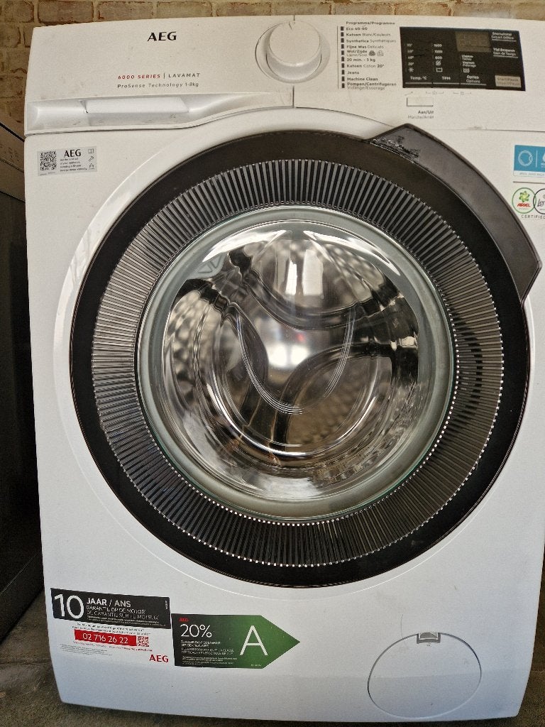 AEG 8kg A +++ wasmachine, Elektronische apparatuur, Wasmachines, Ophalen, Zo goed als nieuw, Voorlader