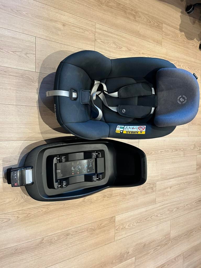 Maxi cosi Pearl Smart + Family Fix one i-size, Ophalen, Gebruikt, Verstelbare rugleuning, Isofix