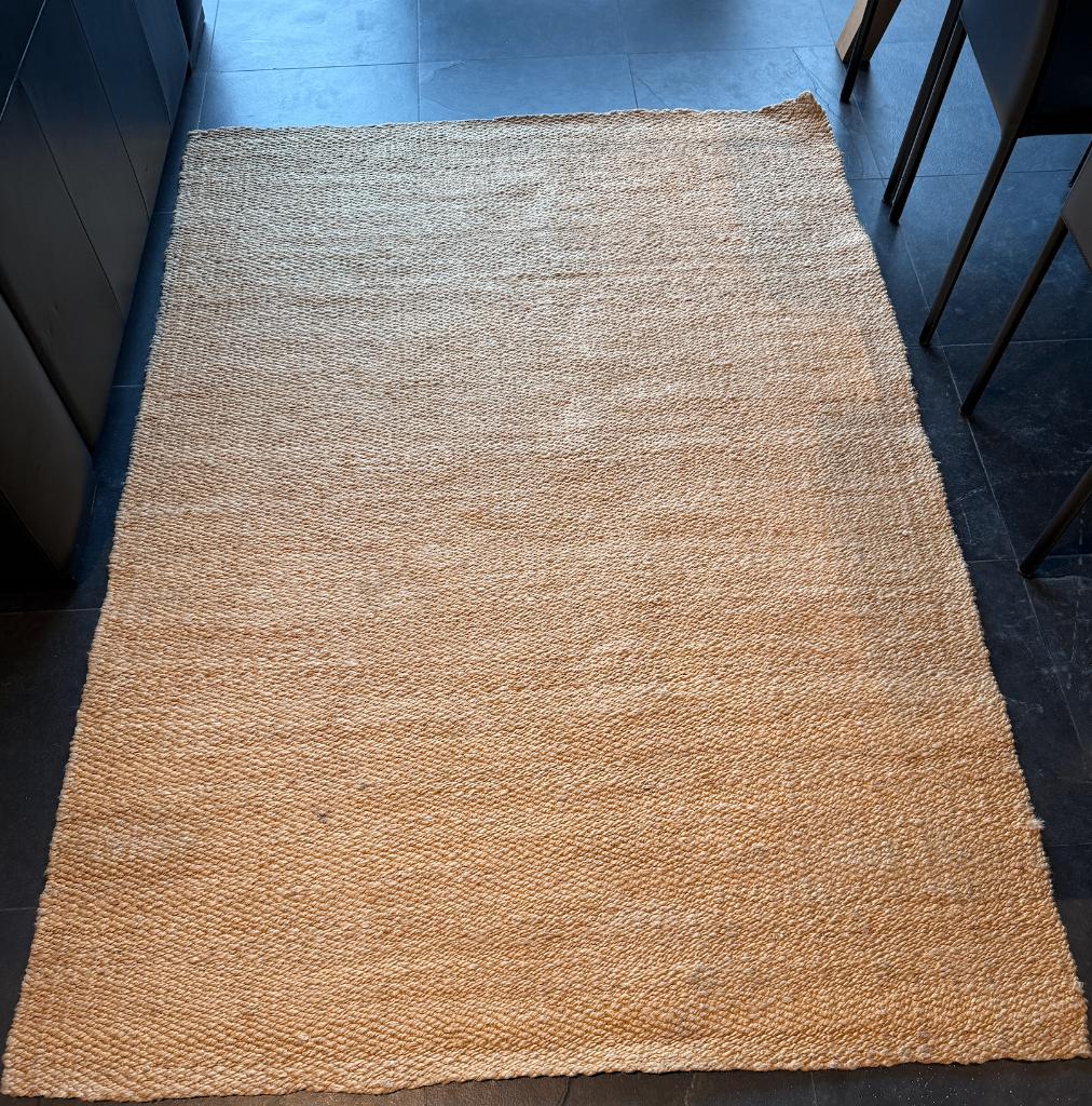 Rieten tapijt, Huis en Inrichting, Stoffering | Tapijten en Vloerkleden, Ophalen, Gebruikt