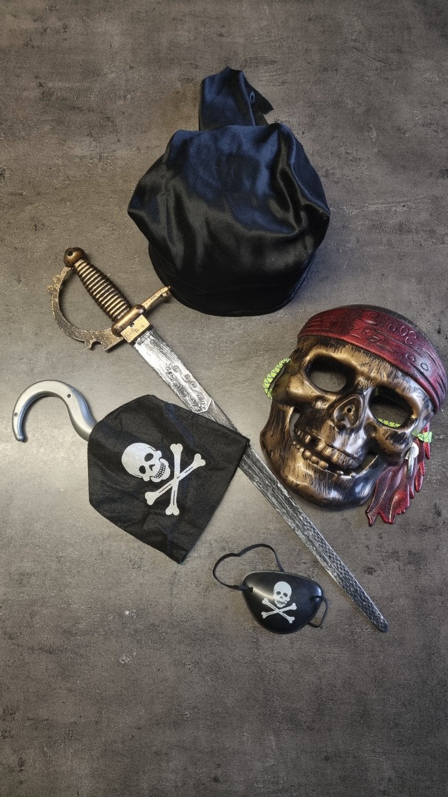 Halloween - 5-delige Piraten Verkleedset, Kinderen en Baby's, Ophalen of Verzenden