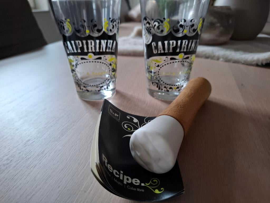 Cocktail-set Salt & Pepper (nwpr 22.95eur), Ophalen of Verzenden, Zo goed als nieuw, Overige typen