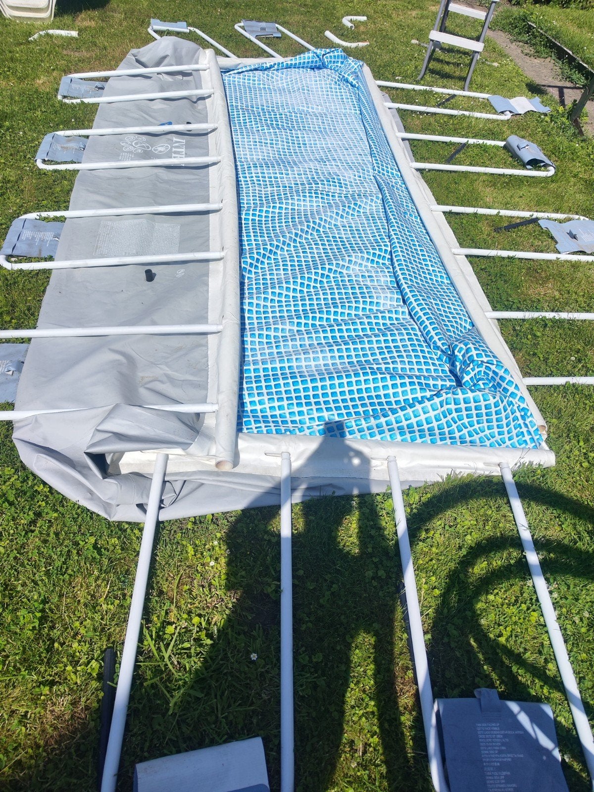 Intex 4x2 zwembad moet worden gerepareerd, Ophalen