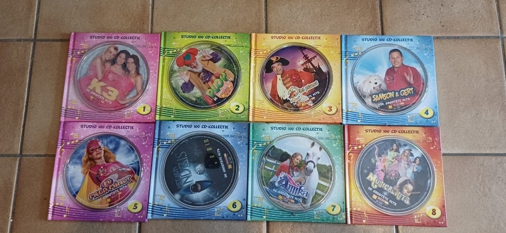 Plopsa cd's, Ophalen, Zo goed als nieuw, Inclusief boekje, 3 tot 5 jaar