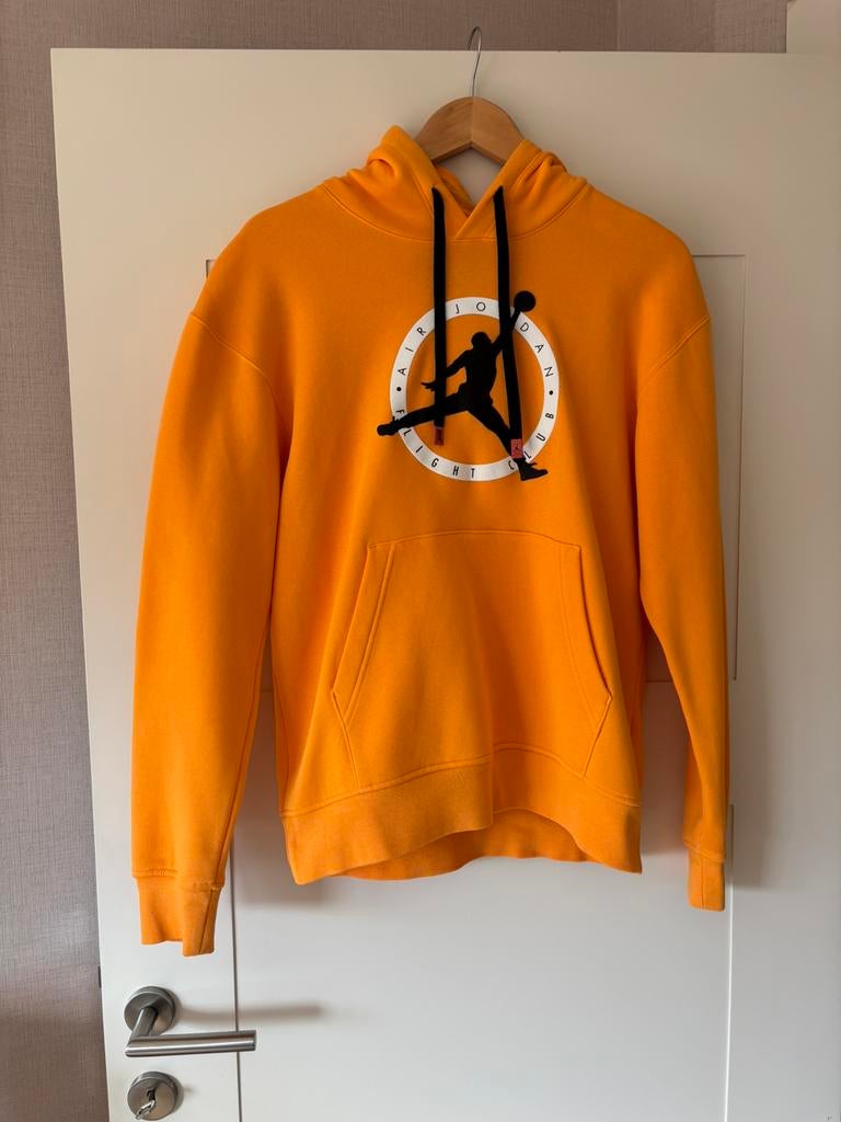 Hoodie van het merk Jordan maat S perfecte staat., Ophalen of Verzenden, Zo goed als nieuw, Maat 46 (S) of kleiner, Oranje
