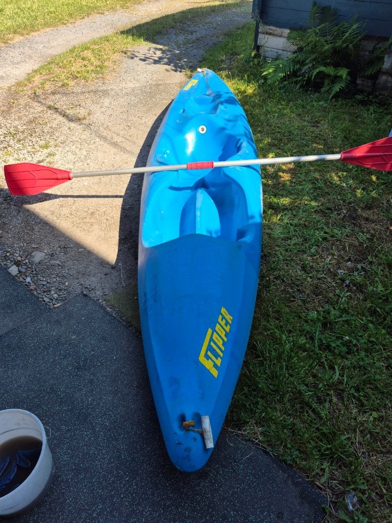 kajak sit on top, Watersport en Boten, Kajaks, Ophalen, Gebruikt, 1-persoons