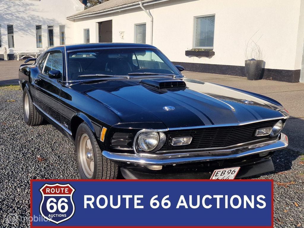 Ford Mustang Mach 1 | 1970 | Route 66 Auctions, Autos, Oldtimers & Ancêtres, Entreprise, Achat, Ford, Essence, Autre carrosserie
