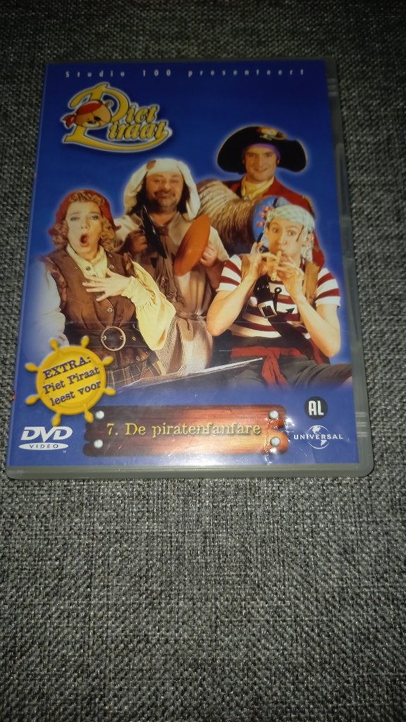 DVD Piet Piraat, Ophalen of Verzenden, Gebruikt