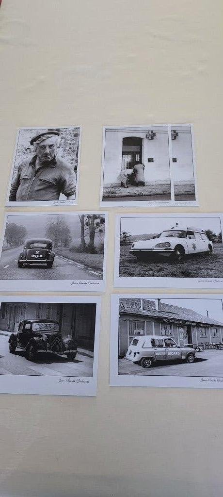 7 kunstfoto's / postkaarten van Franse kunstfotograaf, Verzamelen, Verzenden, Ongelopen, Frankrijk