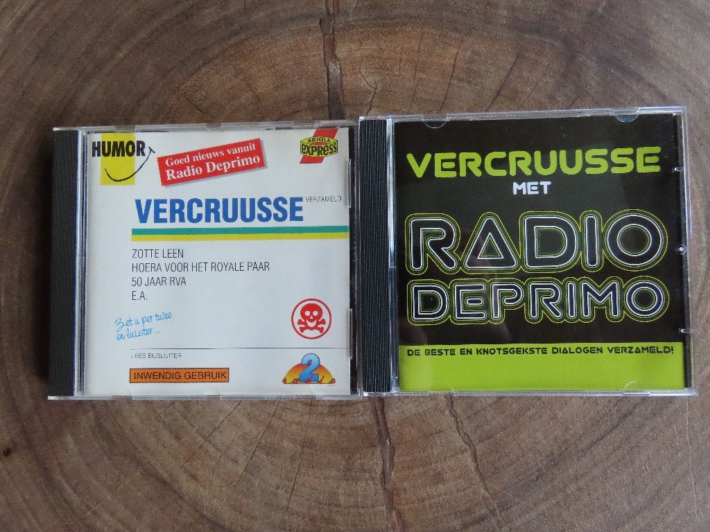 CD's Radio Deprimo Vercruuse, CD & DVD, CD | Humour & Cabaret, Enlèvement, Utilisé