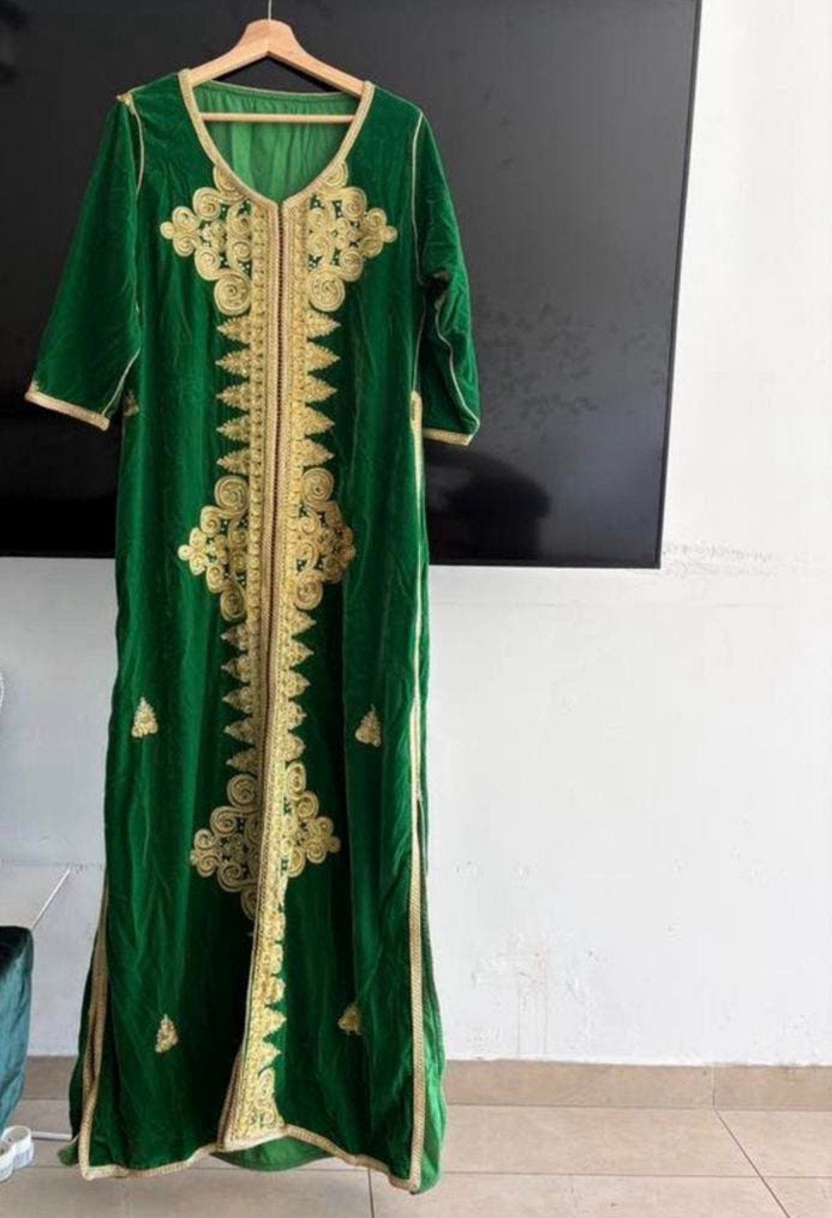 Caftan, Kleding | Dames, Gelegenheidskleding, Ophalen, Zo goed als nieuw, Maat 36 (S)