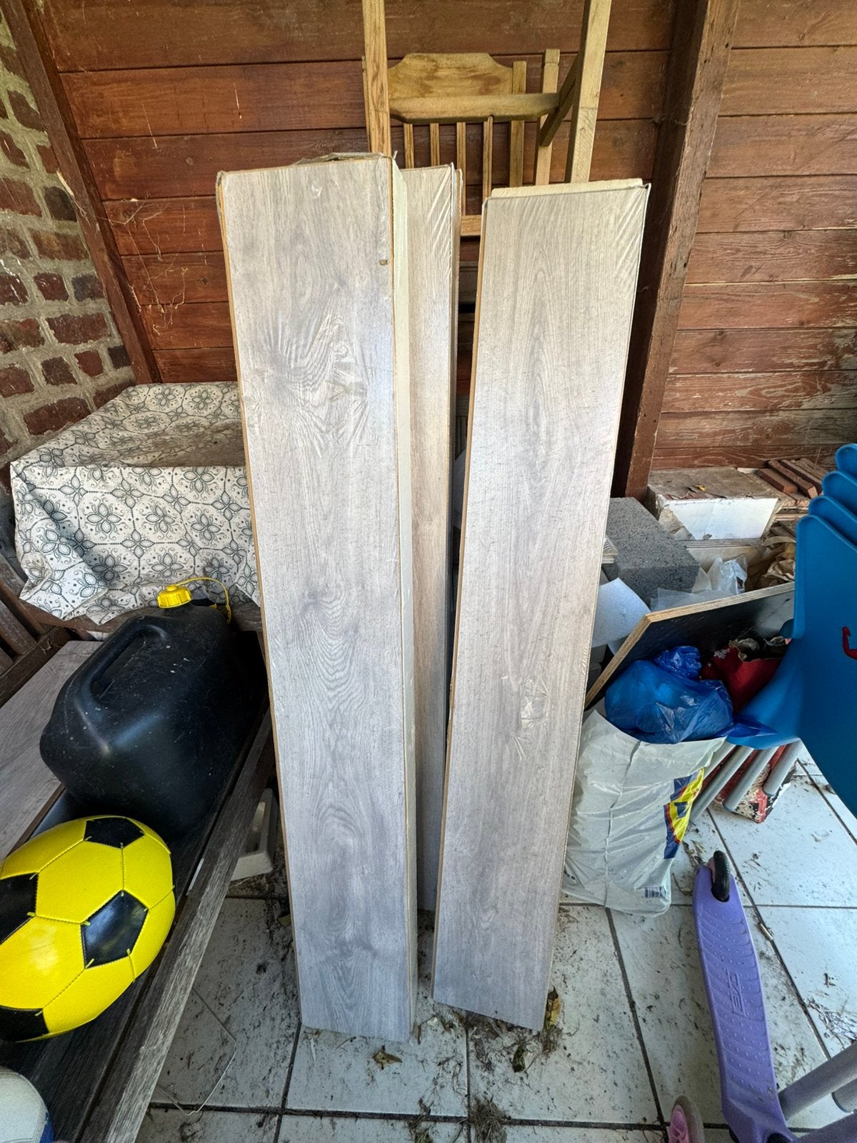 Quick step / 9 pakken, Ophalen, Nieuw, Minder dan 200 cm, Plank
